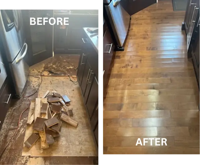 A kitchen in the middle of renovation